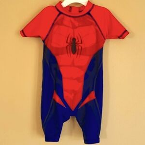 Spiderman Rashguard swimsuit